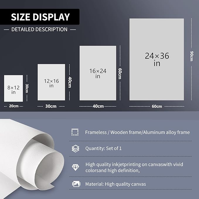 6pcs Mental Health Canvas Wall Art, Everything Is Figureoutable Mindfulness Poster, We All Grow At Different Rates Positive Print, More Sleep More Music Self Care Wall Decor 16x24in Unframed