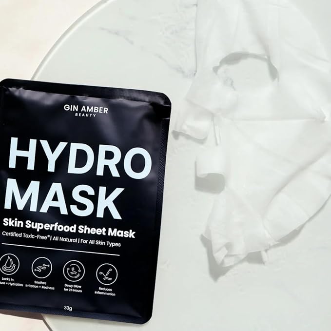 Gin Amber Beauty - Individual Superfood Sheet Mask (23g)