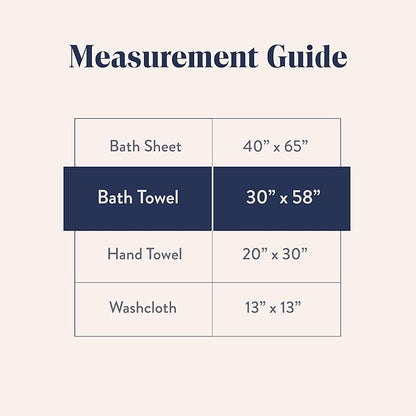 Brooklinen Super-Plush Turkish Cotton Bath Towels Set of 2 Cotton, 820 GSM, Machine Washable, Perfect Bath Towels for Bathroom, Spa & Shower (30" x 58", Slate Grey)