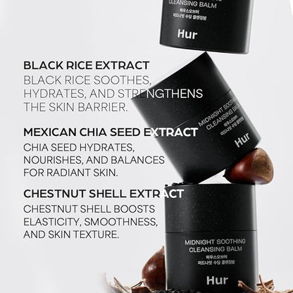 Midnight Soothing Cleansing Balm | Hydrating & Calming Korean Skincare | 1.69fl.oz