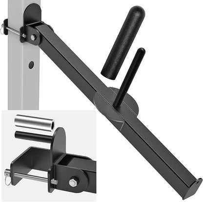 Belt Squat Attachment for 2" x 2" or 3" x 3" Power Rack with 5/8" or 1" Holes, Landmine Belt Squat Machine, Compatible with 1" & 2" Weight Plates, Home Gym Squat Rack Accessories