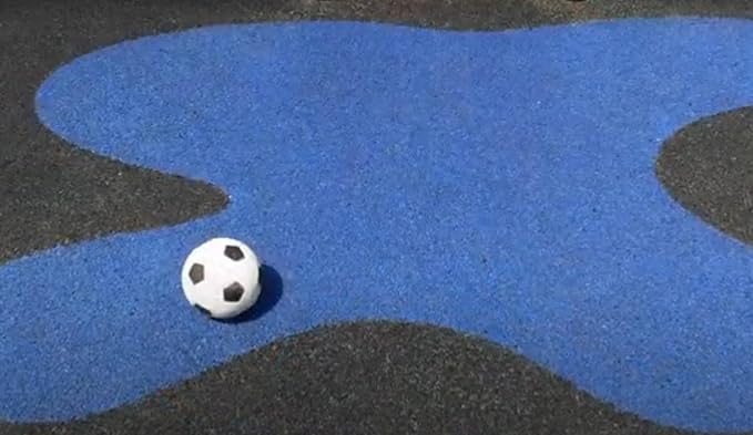 Poured-in-Place Surfacing Repair Kit Fix Rubber Playground (Black, Standard)
