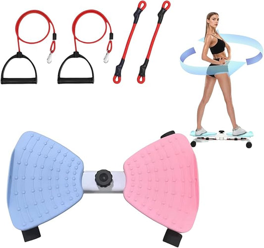 Waist Twisting Machine Fitness Tool, waist twister, 330LBS Capacity & 20dB Ultra-Quiet, Anti-Slip Home Gym Workout Equipment for Women Belly Fat