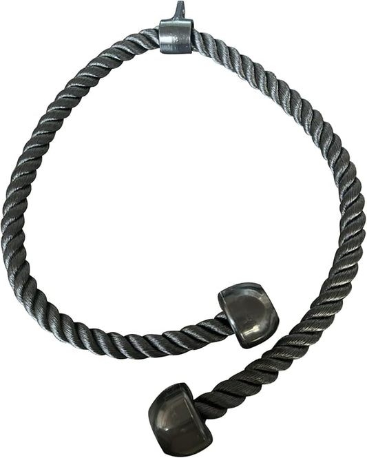 KORIKAHM Long Tricep Rope, Rope Pull Down Attachment 47 55 63Inch Length Long, Tricep Rope Cable Attachment, Tricep Pull Down Rope for Home Gym Pulley System,Cable Machine Attachment