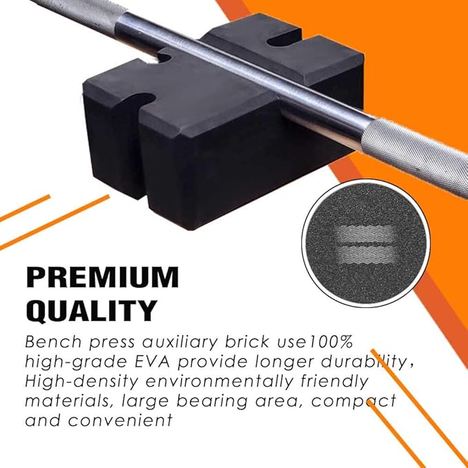 TAVIEW Bench Press Block,Bench Press Board Press Adjustable Home Gym Workout Fitness Accessories for Increase Your Bench Press