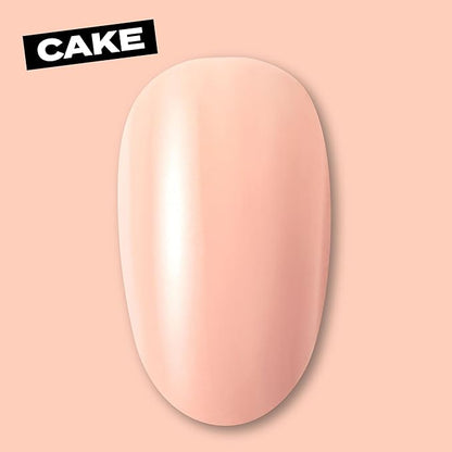 Nude Press On Nails, Short | Hard Candy False Nails with Natural looking Nude Polish | Includes - 24 Reusable Short Round Nails, Strong Nail Glue, Travel Case and Accessories.