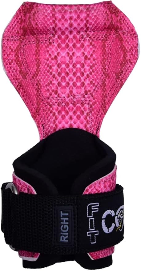 Cobra Grips PRO Weight Lifting Gloves Heavy Duty Straps Alternative Power Lifting Hooks for Deadlifts Adjustable Neoprene Padded Wrist Support Bodybuilding