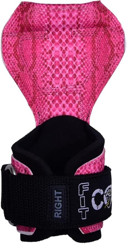 Cobra Grips PRO Weight Lifting Gloves Heavy Duty Straps Alternative Power Lifting Hooks for Deadlifts Adjustable Neoprene Padded Wrist Support Bodybuilding