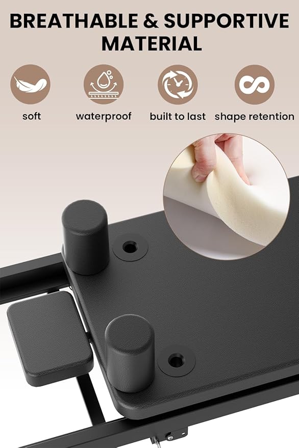 Pilates Reformer,Foldable Pilates Machine, Equipment for Home Use and Gym Workout, Fit for Advanced and Beginners and for Home,Up to 265 lbs Weight Capacity