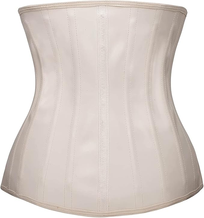 YIANNA Waist Trainer for Women Latex Underbust Waist Cincher Corset Sport Girdle Hourglass Body Shaper