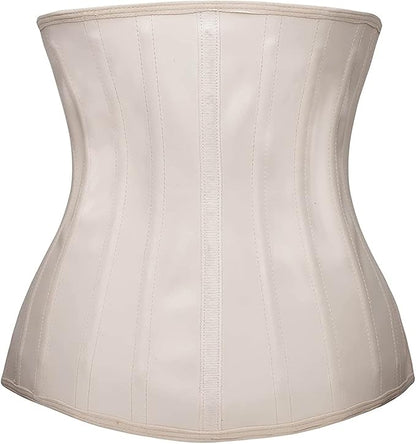YIANNA Waist Trainer for Women Latex Underbust Waist Cincher Corset Sport Girdle Hourglass Body Shaper