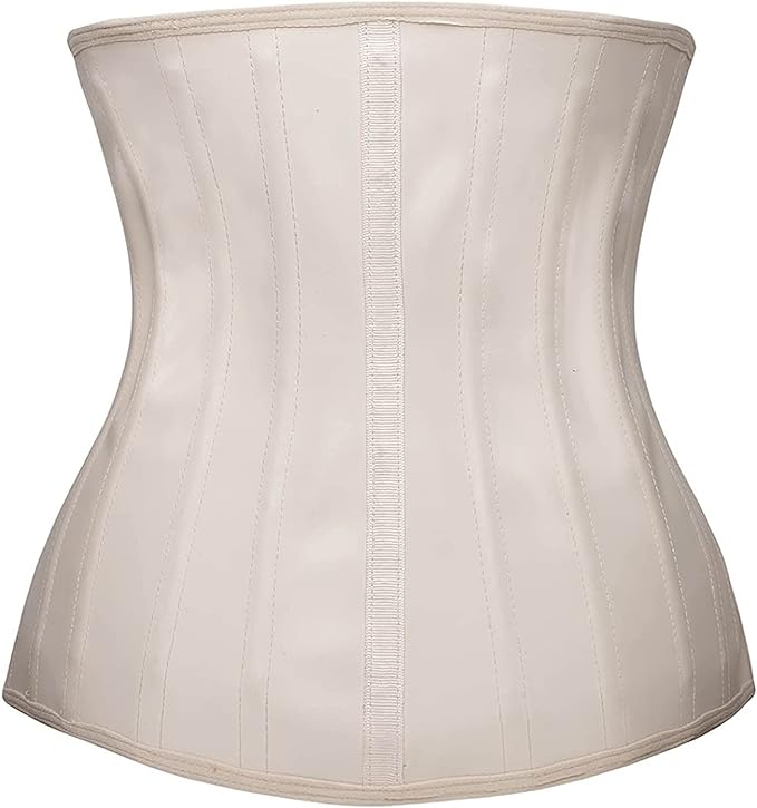 YIANNA Waist Trainer for Women Latex Underbust Waist Cincher Corset Sport Girdle Hourglass Body Shaper