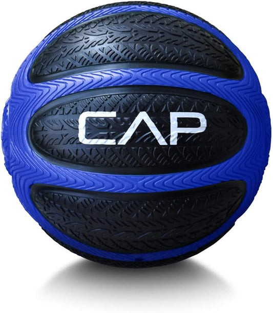 WF Athletic Supply Medicine & Exercise Ball - Durable Rubber & Consistent Weight Distribution; Comfort Textured Grip for Strength, Balance & Core Training, Multiple Choices Available