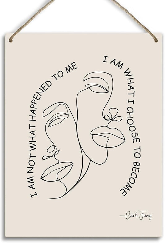 Mental Health Therapy Office Wooden Hanging Wall Decor Positive Energy Wood Sign Positive Affirmations Wood Wall Decor Office School Classroom Nursery Homes chool Decor Therapist Gifts 8''X10'' (DH89)