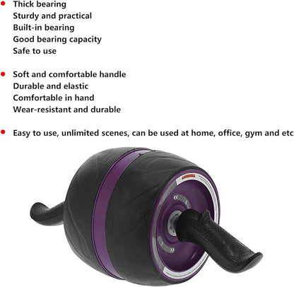 Abdominal Roller Wheel Noiseless Roller Workout Equipment Gym Fitness Training Roller for Home Gym Workout