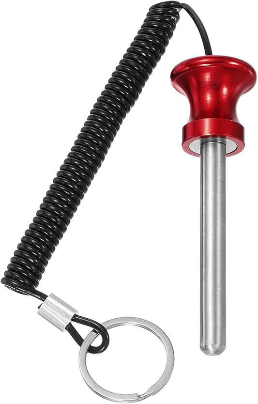 Weight Stack Pin, Weight Gym Pin Strength Training Equipment Replacement with Pull Rope for Home Gym Club