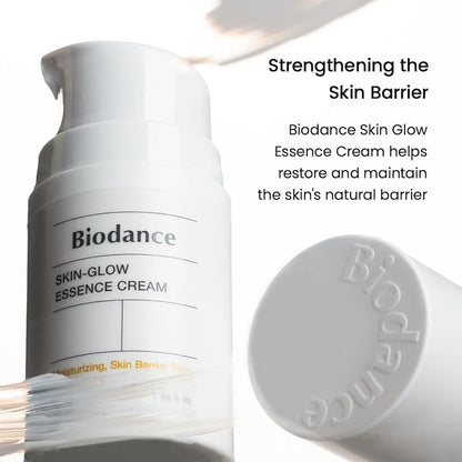BIODANCE Skin-Glow Essence Cream, Moisturizing, Anti-Aging, Hyaluronic Acid & Ceramide Facial Moisturizer, Korean Skincare | 1.69 fl.oz, 50ml