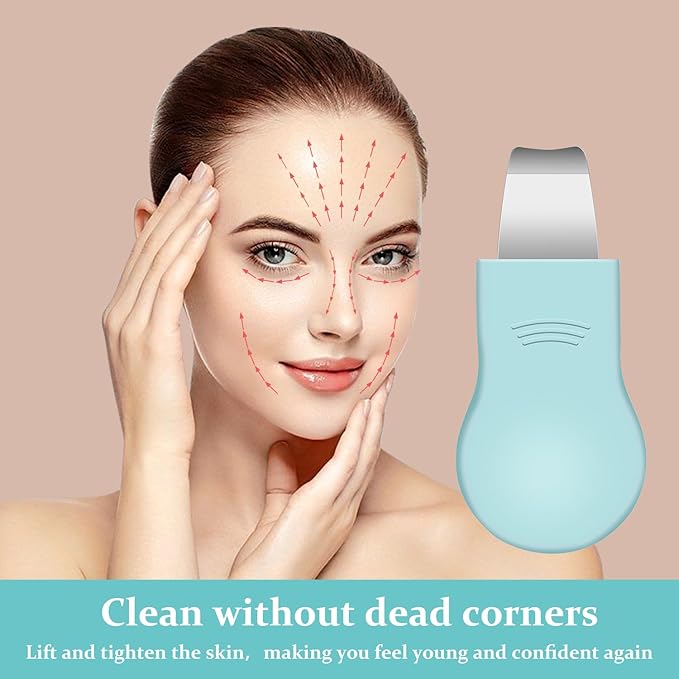 Blackhead Remover Tool,Silicone Face Scrubber, 2 in 1 Nose Pore Scraper for Deep Cleansing,Face Skin Spatula, Nose Black Head Remover, Pore Cleaner Skin Care Tool for Men Women