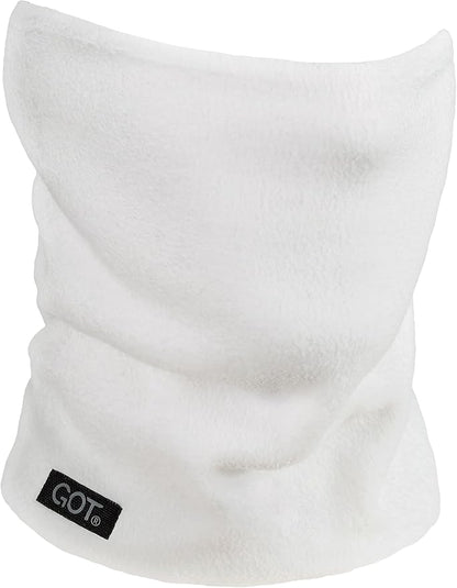 GOT Sports Polar Fleece Neck Warmer - Double-Layer Winter Ski Face Mask - Neck Gaiter Scarf for Skiing, Snowboarding, Running
