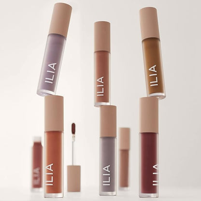 ILIA - Matte Liquid Powder Eye Tint | Cream-to-Powder Eyeshadow, Smudge-Resistant, Quick-Dry, Weightless, Water-Based | Non-Toxic, Vegan, Cruelty-Free, Clean Makeup (Dove, 0.12 fl oz | 3.5 ml)