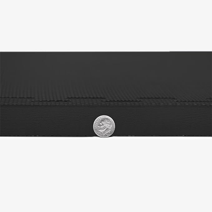 IncStores Fitness Foam Flooring Tiles | Low-Profile Interlocking Foam Tiles for Lightweight Floor Protection in Your Home Gym, Playroom, and More