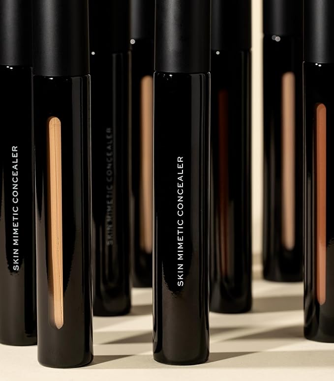 MAKE Beauty Skin Mimetic Concealer Buildable Medium Coverage Hydrating Concealer for Dark Circles Spot Concealing Brightening Crease-Free, Including Mature Skin. Radiant Finish. 05 Medium Warm