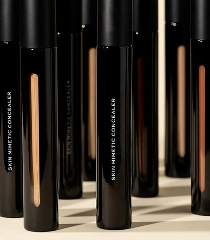MAKE Beauty Skin Mimetic Concealer Buildable Medium Coverage Hydrating Concealer for Dark Circles Spot Concealing Brightening Crease-Free, Including Mature Skin. Radiant Finish. 20 Deep Cool