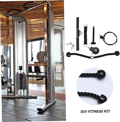Milisten Equipment Pulley Cable Attachment Workout Equipment Home Gym Accessory Kit