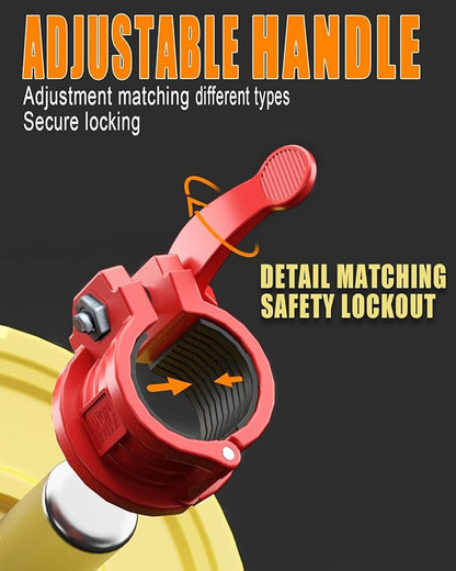 Barbell Clamps 1 Inch or 2inch - 2 PCS Adjustable Barbell Clips Quick Release Locking Weight Clips Olympic Barbell Collars (Red 1.8-2inch)