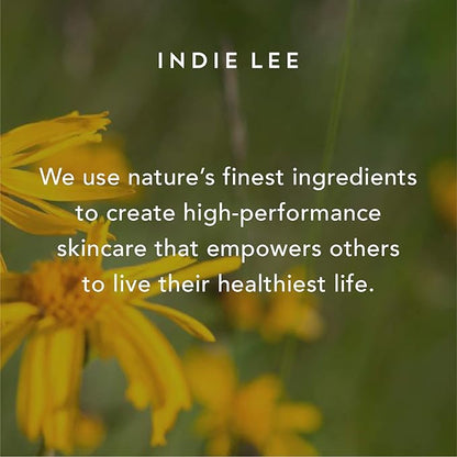 Indie Lee Cleansing Balm Makeup Remover - Oil Based Cleanser with Vitamin C, Kakadu Plum & Acerola Fruit to Melt Away Makeup & SPF, Boost Skin Radiance & Reduce Visible Signs of Aging (90ml)