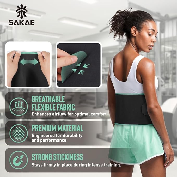 SAKAE Aerobic Step Platform Set with Waist Trimmer & Measuring Tape, Exercise Steppers for Home Exercise Fitness, Adjustable Height 2 Level Risers Workout Step Platform Trainer, Multiple Colors