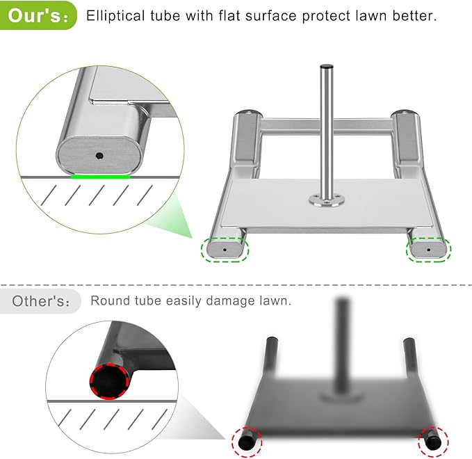 Kipika Weight Sled, Workout Sled, Fitness Strength Training Sled, Speed Training Sled for Athletic Exercise, Speed Improvement, Easily Through Obstacles, Suitable for 1" & 2" Weight Plate