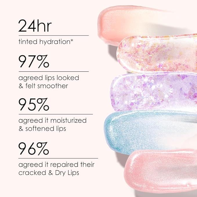 CATKIN Lip Balm Tinted Color Changing Lipstick Ultra Hydrating Lip Moistrurizer Lip Care with Vitamin E Nourishing For Cracked & Dry Lips 0.12 oz C07 Amethyst