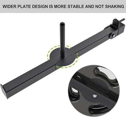 Belt Squat Attachment for 2" x 2" or 3" x 3" Power Rack with 5/8" or 1" Holes, Landmine Belt Squat Machine, Compatible with 1" & 2" Weight Plates, Home Gym Squat Rack Accessories