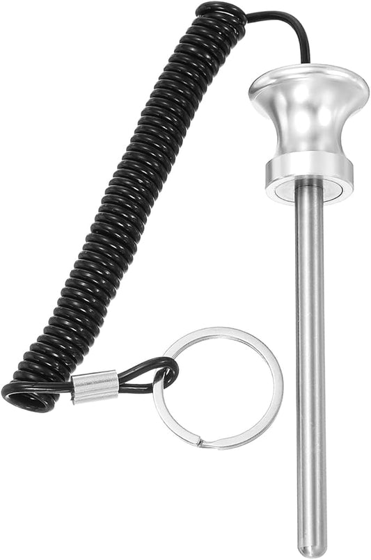 Weight Stack Pin, Weight Gym Pin Strength Training Equipment Replacement with Pull Rope for Home Gym Club