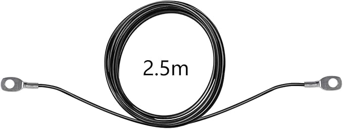 LFJ Replacement Gym Cable with Stopper Ball Fitness Pulley Cable Steel Wire Rope for Cable Machine Home Gym Weight Lift Pulley System