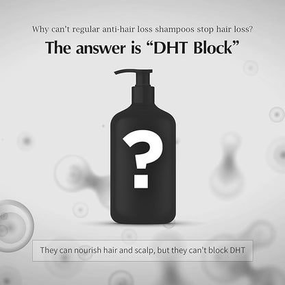 Hair Boosting Mild Shampoo for Anti Hair Thinning & Hair Loss 16 fl oz, Active Ingredients DHT Blocker Shampoo for Women & Men, Scalp Care & Hair Regrowth Shampoo - Sulfate & Pareben Free
