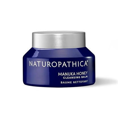 Naturopathica Manuka Honey Cleansing Balm, Manuka Honey Skin care, Makeup Removing Facial Cleanser, Gentle and Hydrating Face Wash, Cleansing Balm 2.8 fl oz