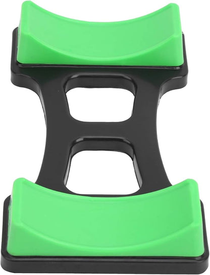 Dumbbell Bracket Mat, 1 Pair ABS Dumbbell Bracket Mat Universal Dumbbell Storage Frame Stand Floor Protection Holder Home Gym Equipment 7.6x3.9 in