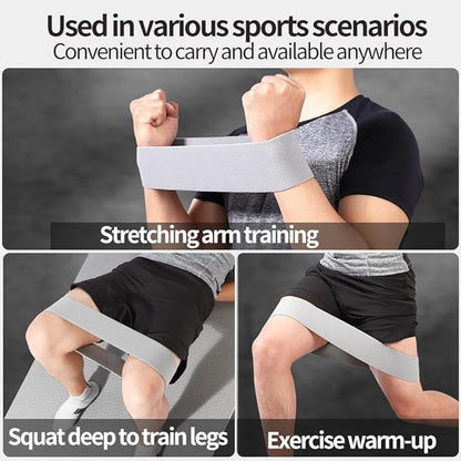 Fabric Resistance Bands, Elastic Bands of Different Levels, Hip and Leg Shaping Bands, Suitable for Yoga, Rehabilitation, Pilates, Fitness and Home Workouts