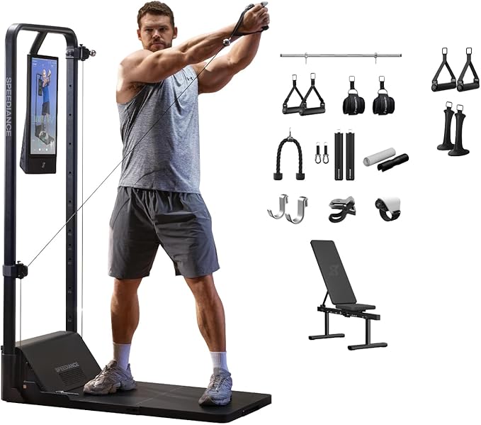 Speediance Gym Monster 2, Basic & PowerGrip Smart Heavy Duty Exercise Handles & Skiing Handles 2