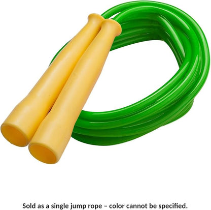 Champion Sports 8 Foot Licorice Jump Rope for Fitness, Assorted Colors - Speed Jump Ropes with Contoured Handles for Exercise, Cross Training, Boxing - Single Premium Skipping Rope for Kids, Adults