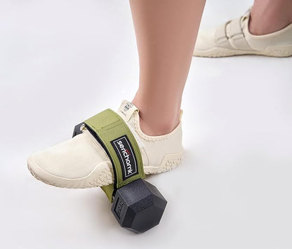Feet Dumbbell Attachment, Tibialis Trainer Ankle Straps for Feet Weight Lifting Shin Splint, Hamstring Curls, Leg Curl Attachment at Home Gym Equipment