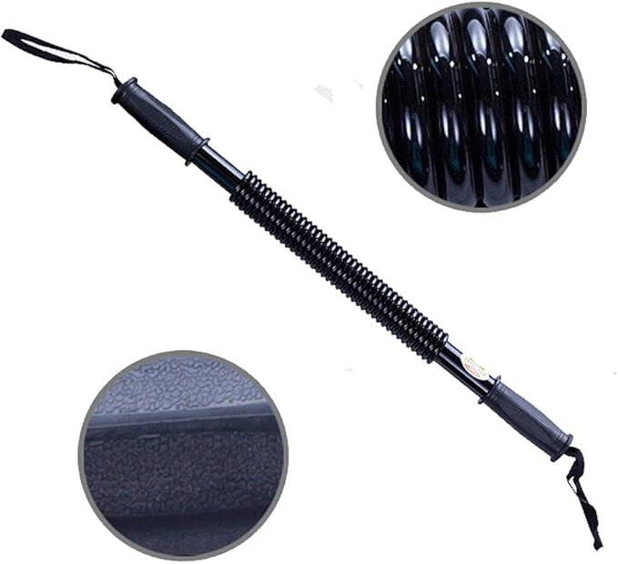 Boshen Power Twister Bar for Arm Upper Body Strength Training Workout Heavy Duty Arm Builder 44lbs/66lbs/88lbs/110Ibs for Choice