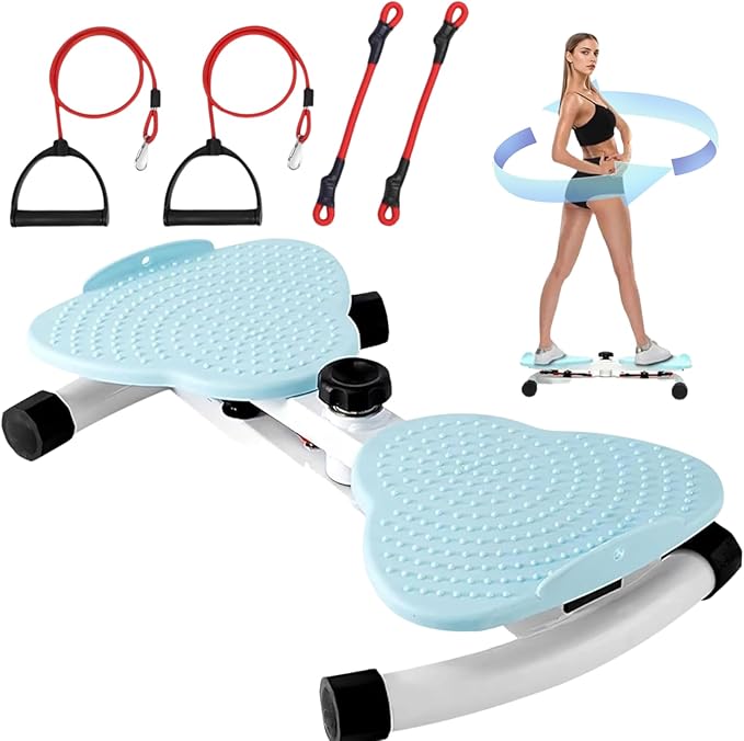 Waist Twisting Machine Fitness Tool, waist twister, 330LBS Capacity & 20dB Ultra-Quiet, Anti-Slip Home Gym Workout Equipment for Women Belly Fat