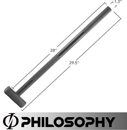 Philosophy Gym Fitness Hammer, 5 LB - Steel Hammer for Strength Training