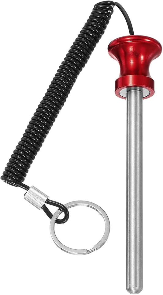 Weight Stack Pin, Weight Gym Pin Strength Training Equipment Replacement with Pull Rope for Home Gym Club
