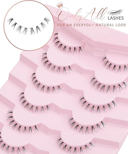 Bottom Lashes Bottom Eyelashes False Lower Lashes Fake Bottom Eyelashes 7 Pairs Bottom-3
