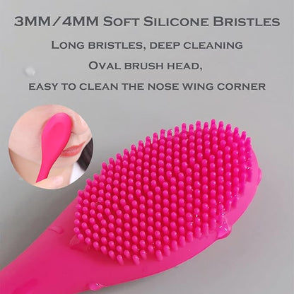 Silicone Facial Cleansing Brush Pores Cleaner,Remove Blackhead,Remove Acne,Face Massager,Applicator,Spatula,Mud Mask,DIY,Cream,Face Washing Clean,Body Lotion