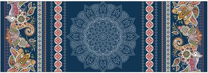 Non-Slip Yoga Towel - Superfiber Yoga Towel, hot Yoga Towel, Moisture Absorption, Sweat Absorption, for in Yoga, Pilates, hot Yoga Easy Travel. Size 25.5"x73" (1Pcs), G Colour